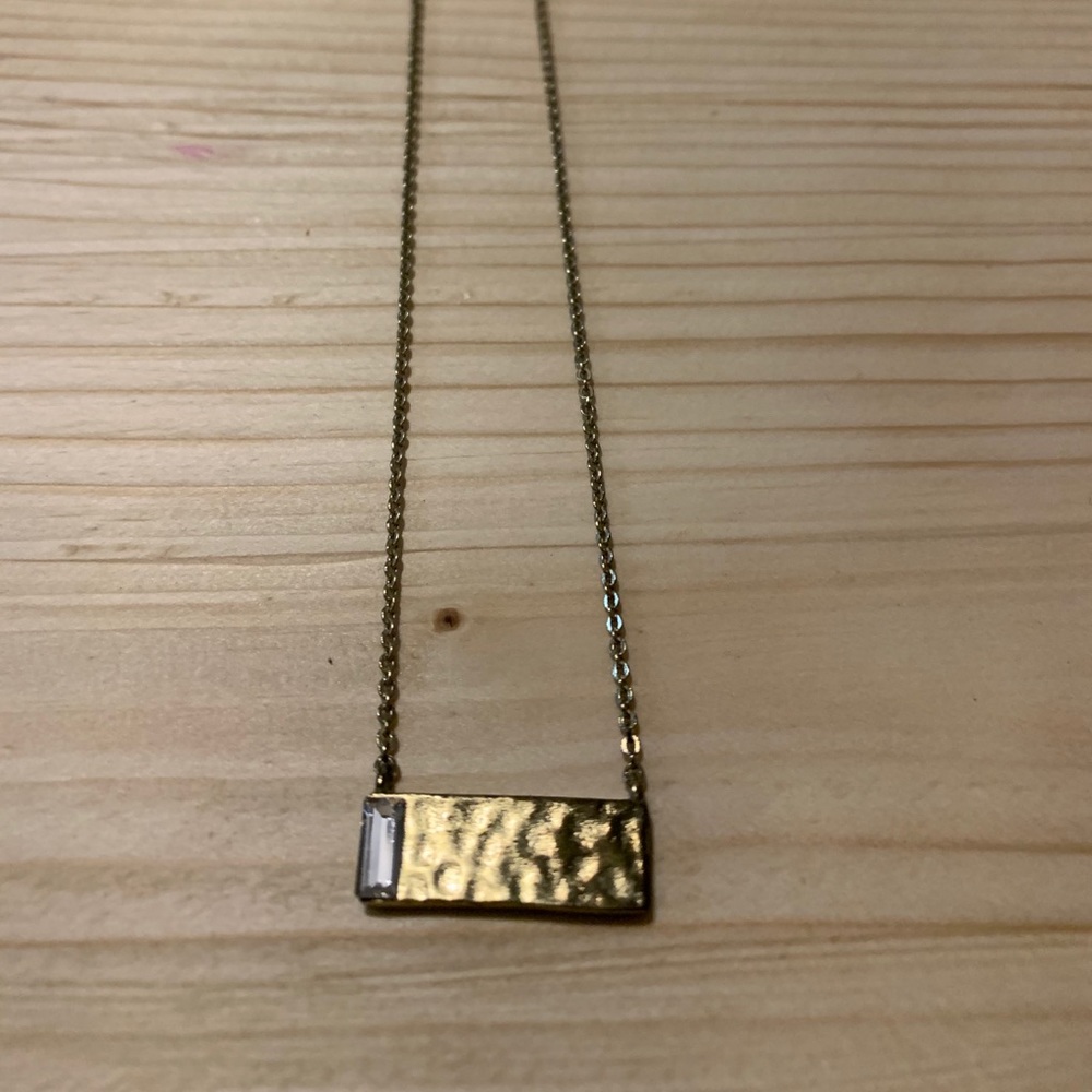 Silpada KR collection brass necklace